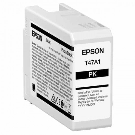 Epson - Cartuccia Photo UltraCrome Pro 10 - Nero - C13T47A100 - 50 ml
