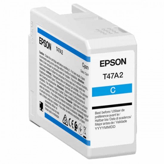 Epson - Cartuccia UltraCrome Pro 10 - Ciano - C13T47A200 - 50 ml