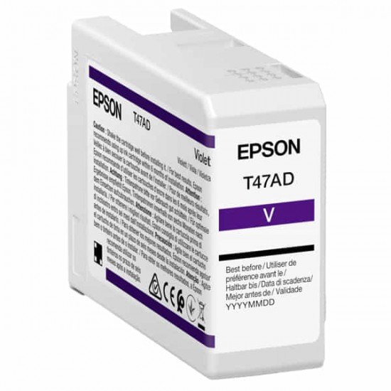 Epson - Cartuccia UltraCrome Pro 10 - Viola - C13T47AD00 - 50 ml
