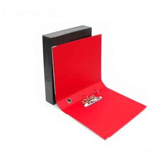 Registratore Kingbox - dorso 5 cm - protocollo 23x33 cm - rosso - Starline