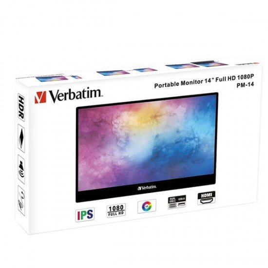 Verbatim - Monitor Portatile 14'' - Full HD - 1080p